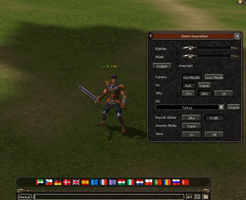 Global Oyun Yapısı